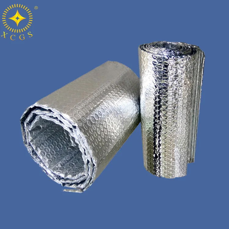 Home Thermal Insulation Pipe Fireproof Bubble Foil Insulation