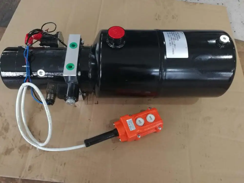 DC24V  hydraulic power unit pump for tipper trailer