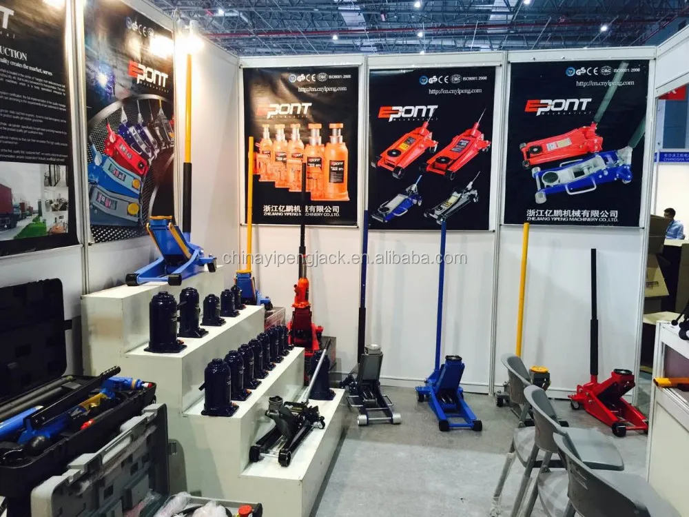 Garage Tool Durable Heavy Duty Red 4-Ton Hydraulic Bottle Jack