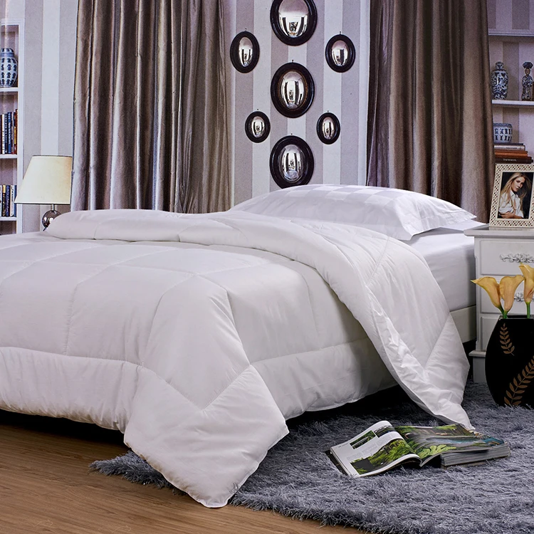 200TC cotton 100% natural cotton filled hotel bed quilt