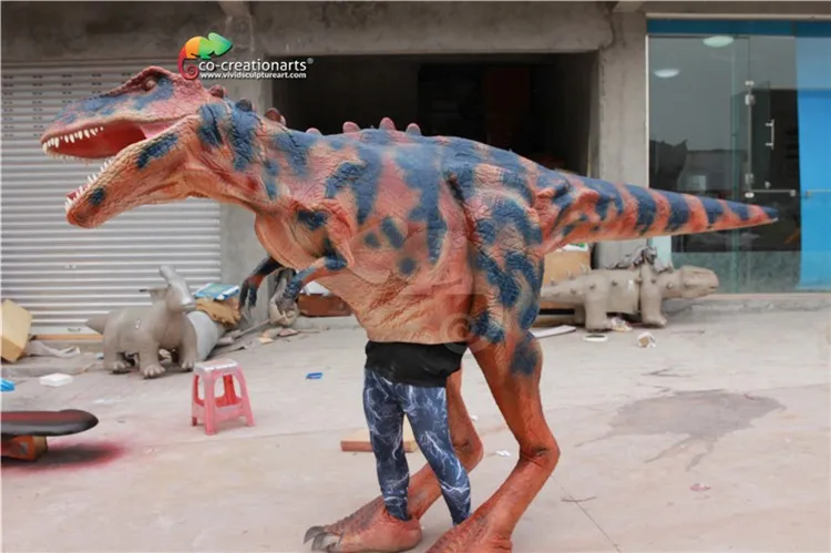 Wearable robotic dinosaur costume/Animatronic dinosaur costume for sale