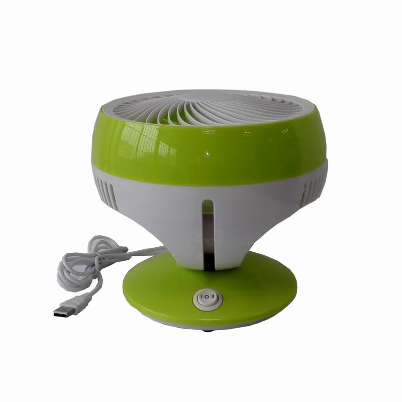 DF608 plastic portable low noise quiet cooling personal 6 inch USB air circulation desk fan