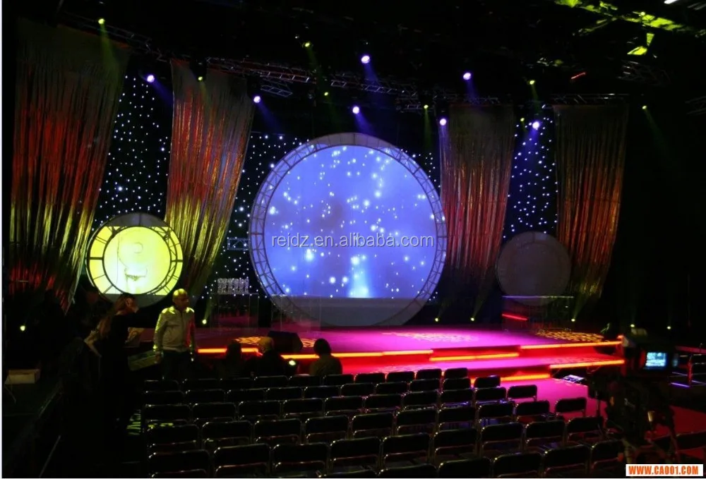 Led curtain wall light star sky led lights for Christmas wedding party events decoration