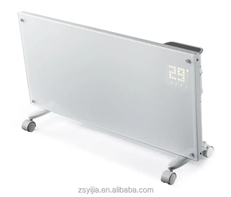 Wall Mounted Glass Panel wall mounted electric convection Heater room
