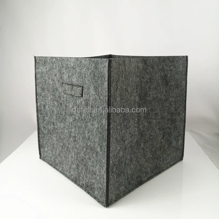 
Large Strong Foldable Felt Storage Basket Household Clothes Basket Felt Storage Bin Felt Box 
