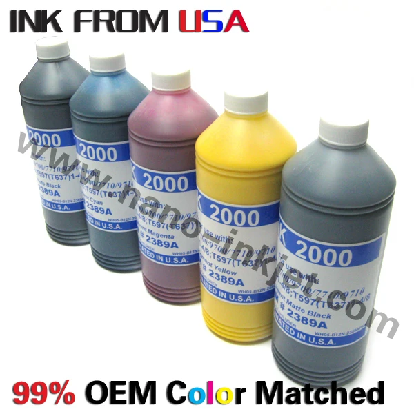
(nano inkjwt) for Epson T3000/T5000/T7000 printer pigment ink 