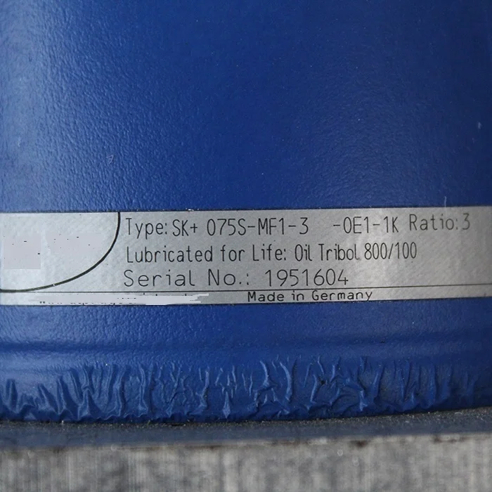 Редуктор SK + 075S-MF1-3-0E1-1K HG 060S-MF1-5-6C1-1K00 SPK 075S-MF2-20-0C1-1K