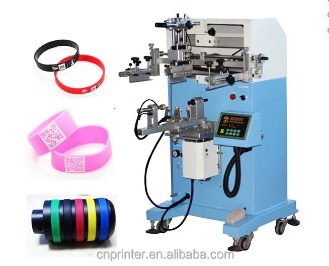 cheap automatic mamual grade cylinder silk screen printing machine LC-PA-300E printing machine for balloon, plastic bottle