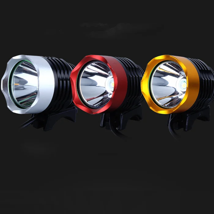 Rechargeable  XM-L T6 USB 5V Bike Light 1600LM Max LED Bicycle Light Headlight