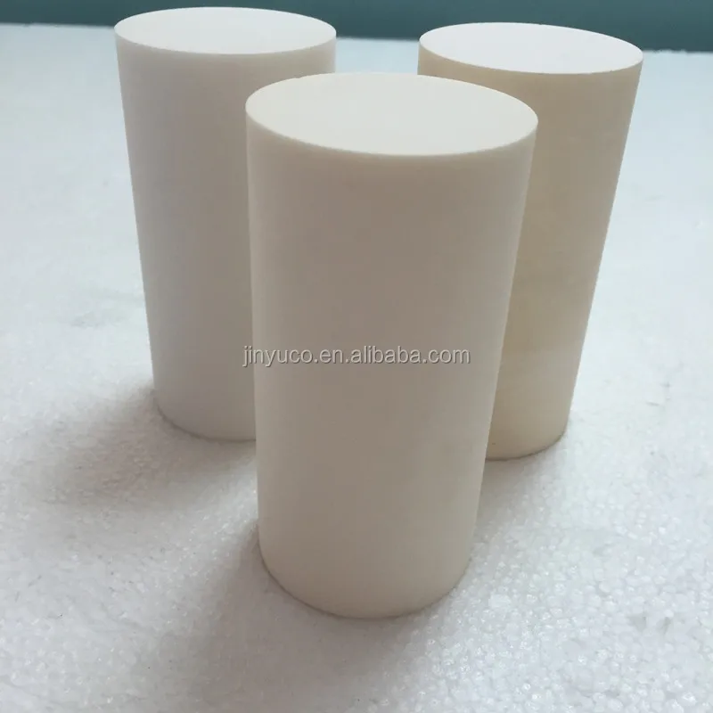 99.7% ceramic alumina corundum round rods with high wear resistant
