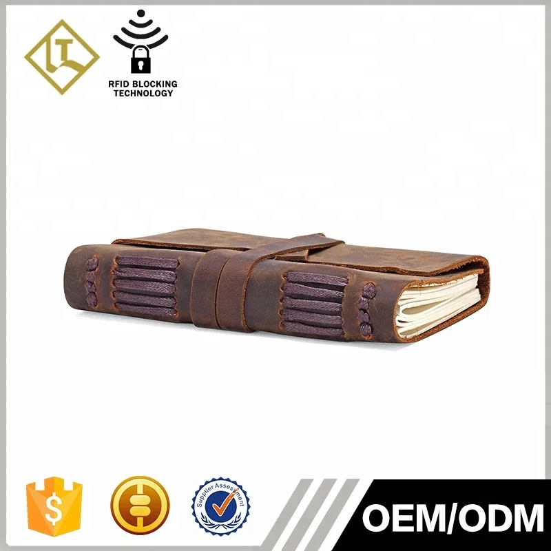 
Antique crazy horse diary genuine writing notepad handmade notebook leather bound notebook vintage leather journal 