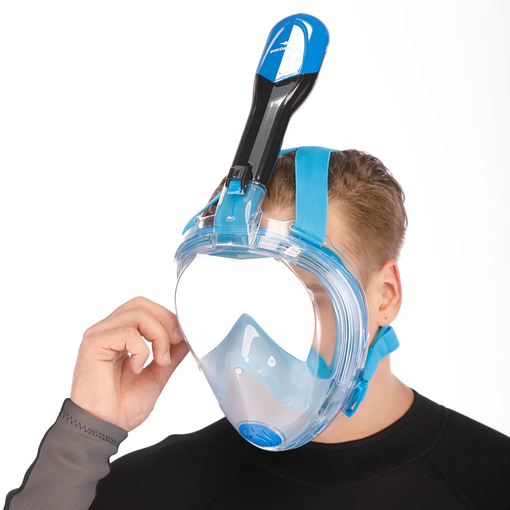 Integrated Full Face Scuba Diving Mask With Earplug