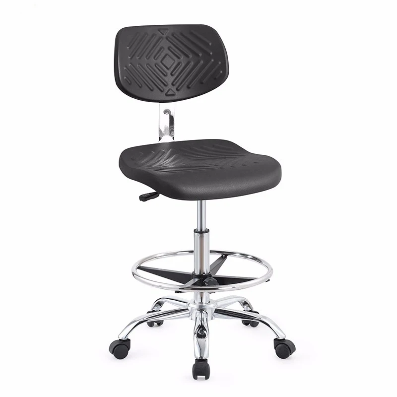 School Computer Lab Furniture Used adjustable PU lab chair esd chairs stools