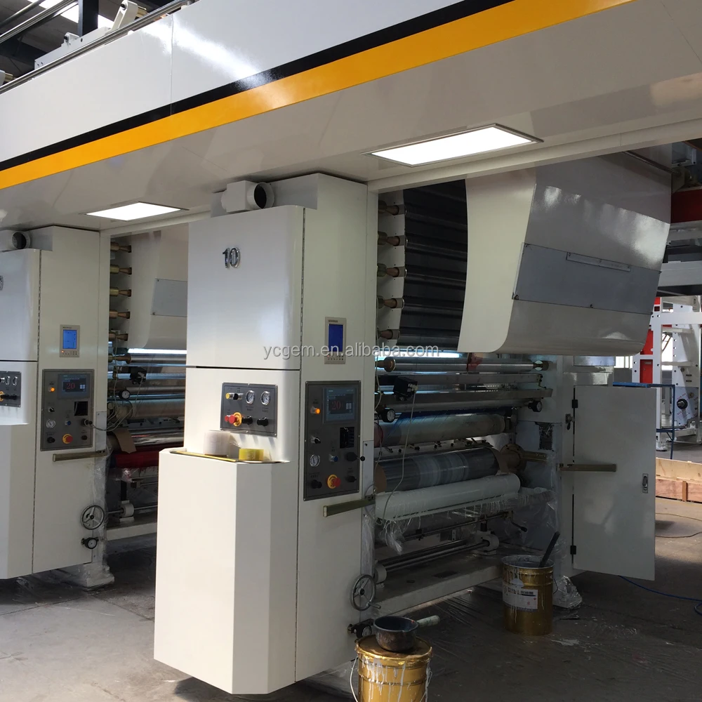 YCGP-06 Auto Register Gravure Printing Machine (250m/min)