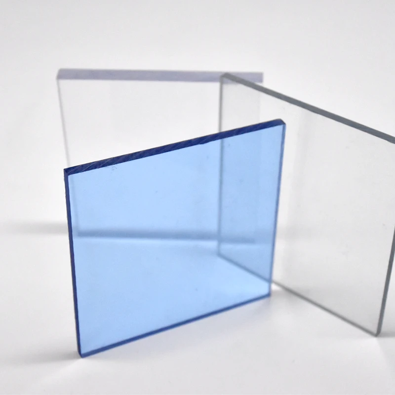 UV protection clear compact solid polycarbonate transparent sheets 4 mm 6mm 8mm plates