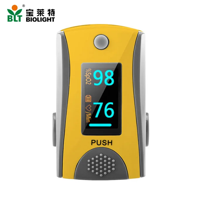 
Cheap finger oximeter spo2 pr pulsoxymeter with multi-color 