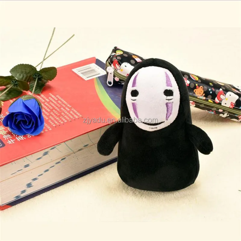 Funny Japanese Anime Spirited Away No Face Man Cartoon Figure Anime Toys Plush Pillows