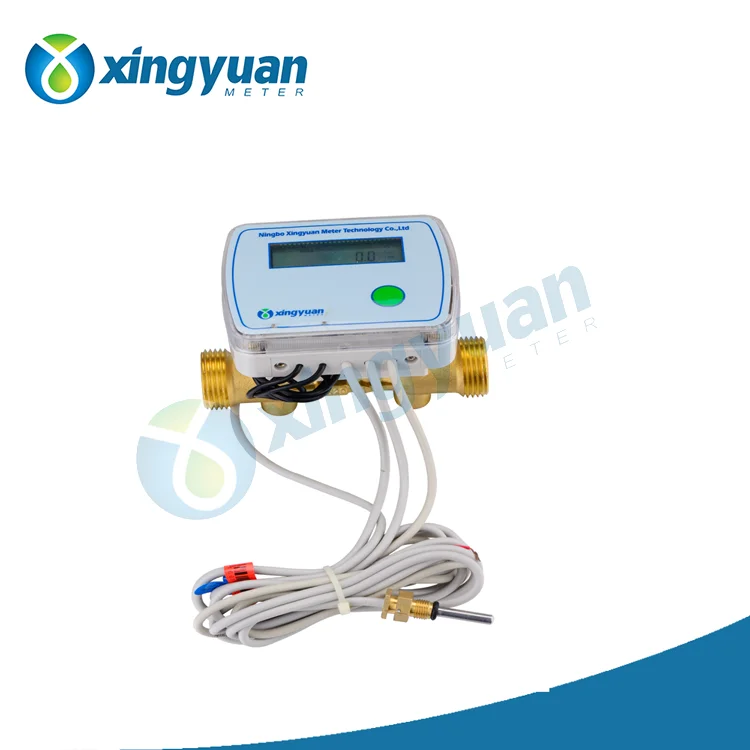 RS485 MBUS output pulse prepaid Ultrasonic Heat Meter smart