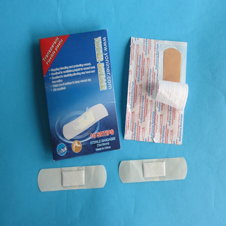 Popular Medical Adhesive bandage Wound plaster custom color  band aid kid