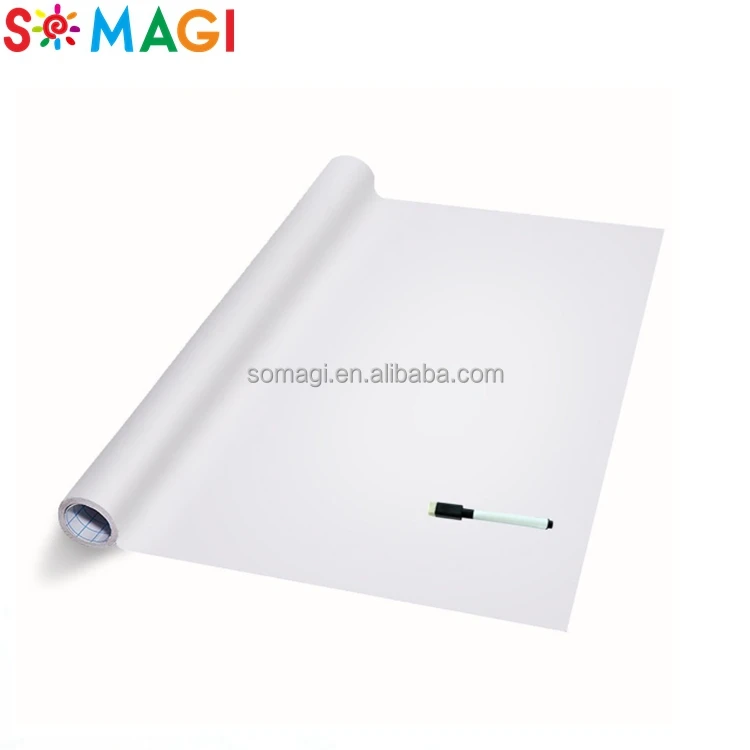 Removable wall paper rolls non-toxic school and office supplies stationery black board for classrooms