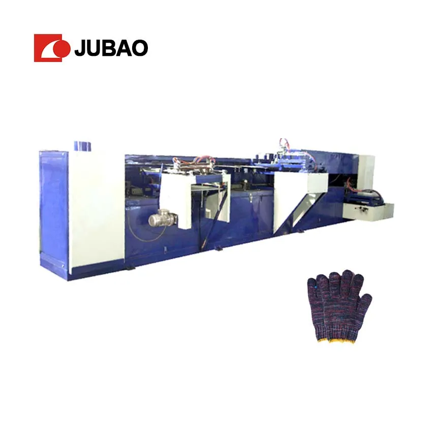 Машина для производства резиновых перчаток в горошек из ПВХ
