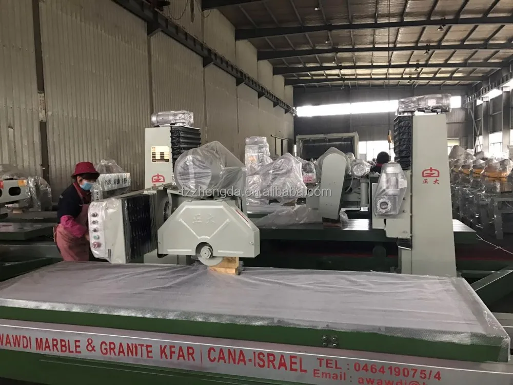 Manual stone slab edge cutting machine price cheap chamfer cutter machine