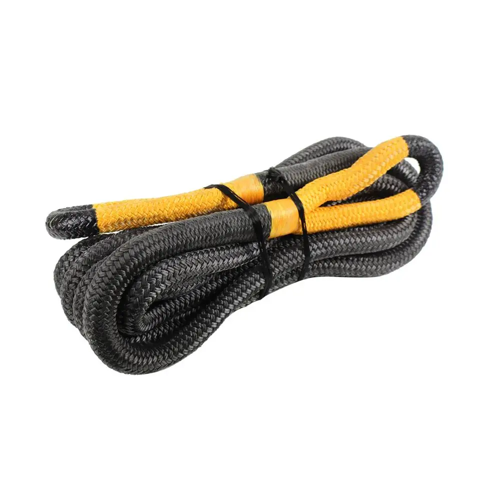 Monster4WD  Kinetic Energy 4x4 Truck Tow Recovery Double Nylon Braided Rope Snatch Strap Kinetic Rope