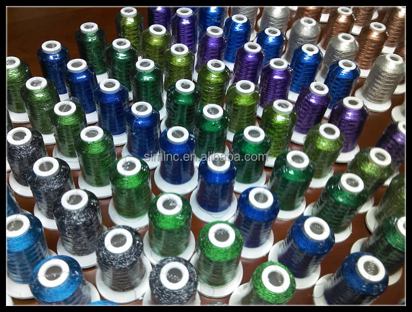
32 Colors Metallic Embroidery Thread 500M/Spool 