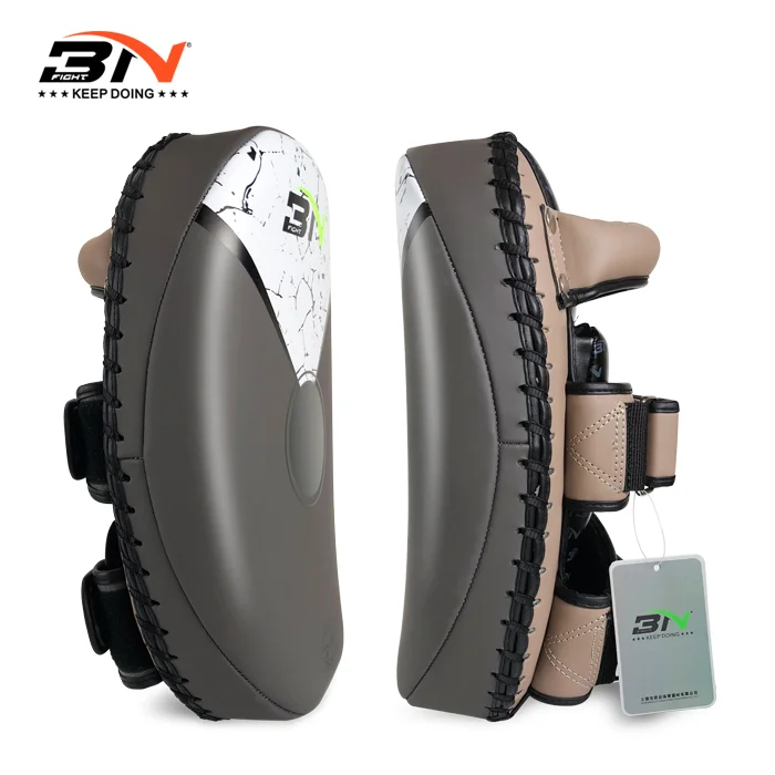BN PU Leather Foot Target Pad Muay Thai Kick Boxing Taekwondo Sanda Training Pad Punch