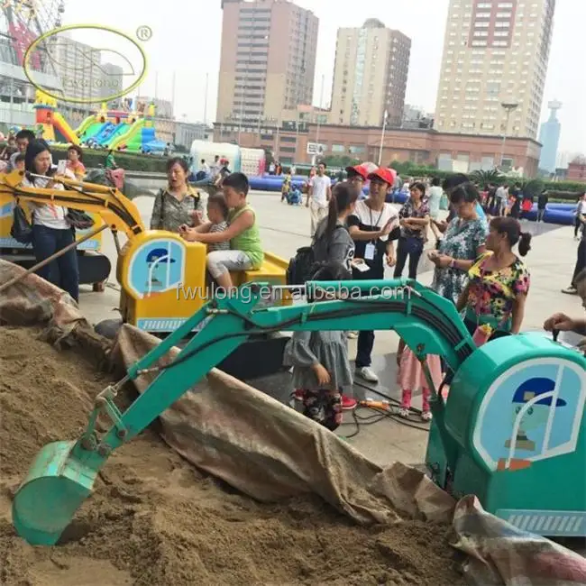 
Children amusement rides kids mini excavator on youtube 