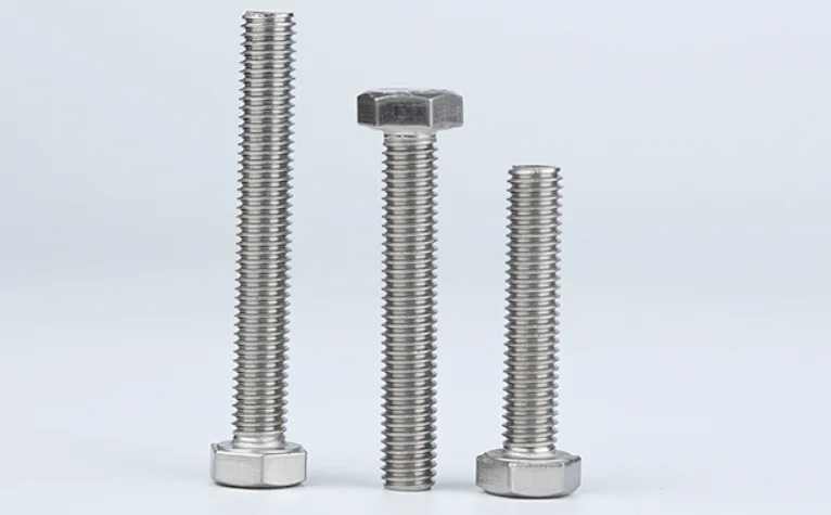 
DIN931 DIN933 high strength/quality hexagon head bolts 