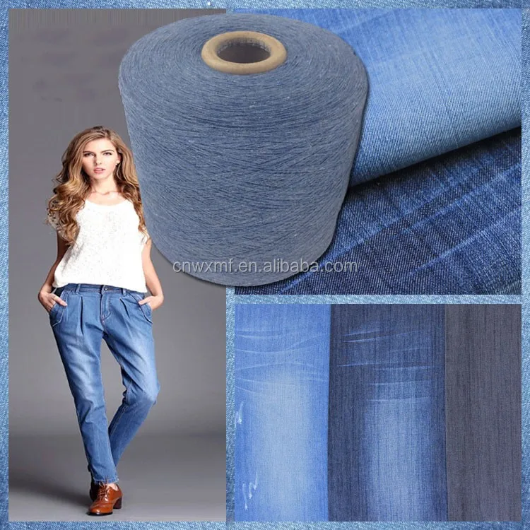 
Ne 20s recycled cotton yarn for jeans 