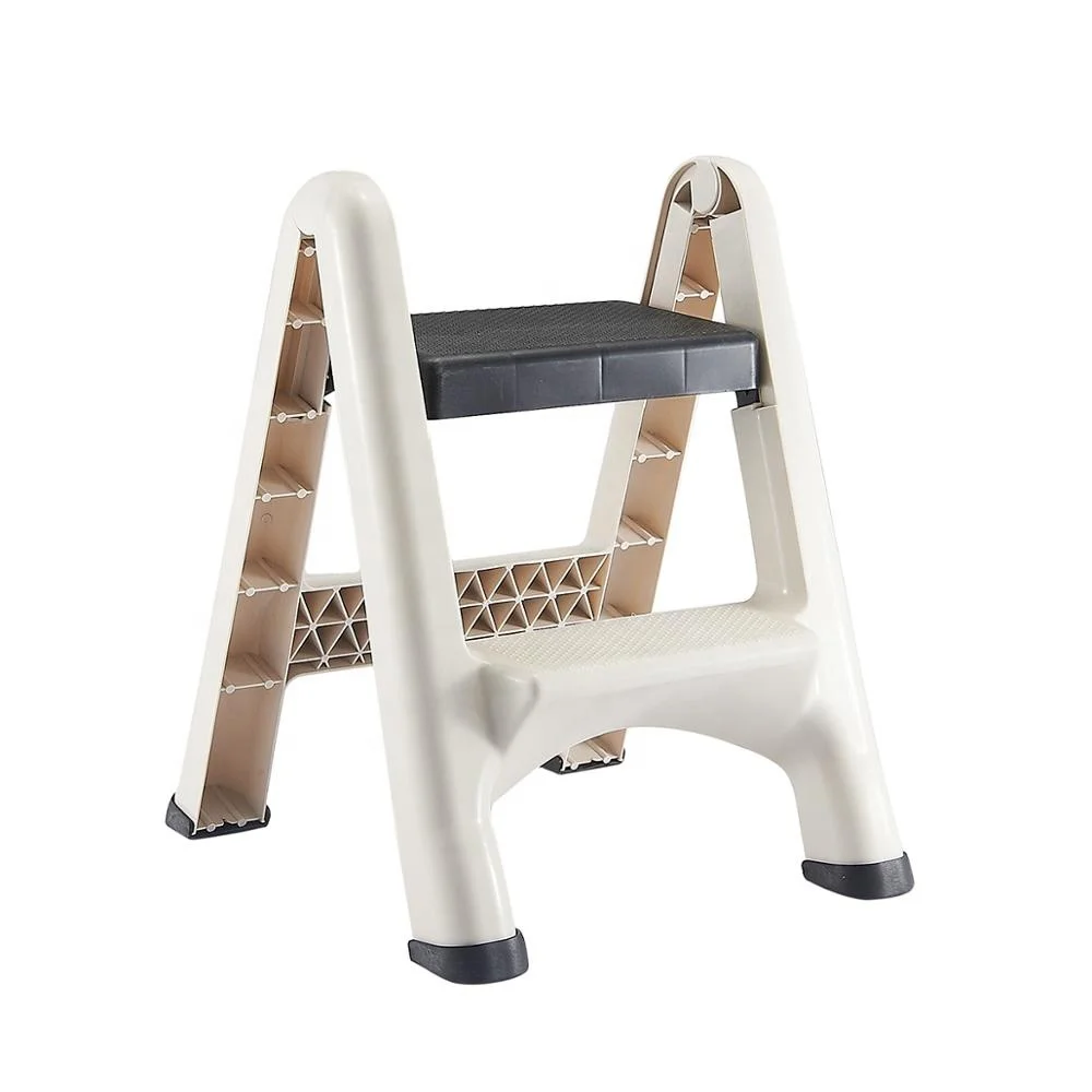 for kids and adults BPA free plastic folding 2 or 3 step folding ladder