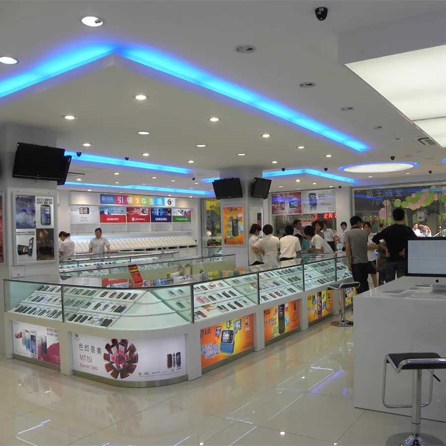 Mobile Phone Shop Display Counter Furniture For Mobile Phone Shop Decoration