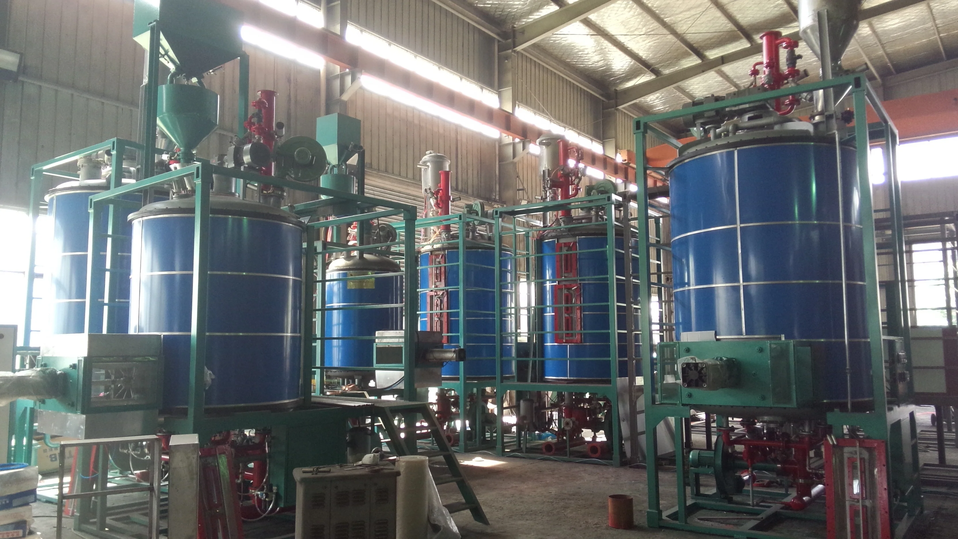 Automatic EPS Styrofoam Pre Expander Ball Production Line Machines