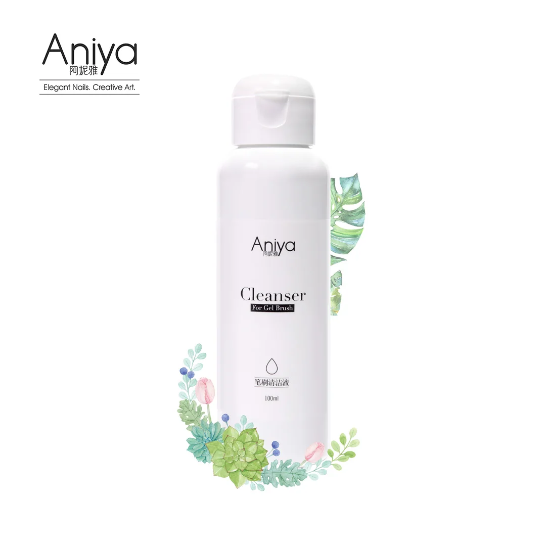 Nail Gel Cleanser Aniya Pen Wash Water Uv Gel Nail Polish Painting Pen Nail Art Beauty Environment-friendly Material 1 Bottle