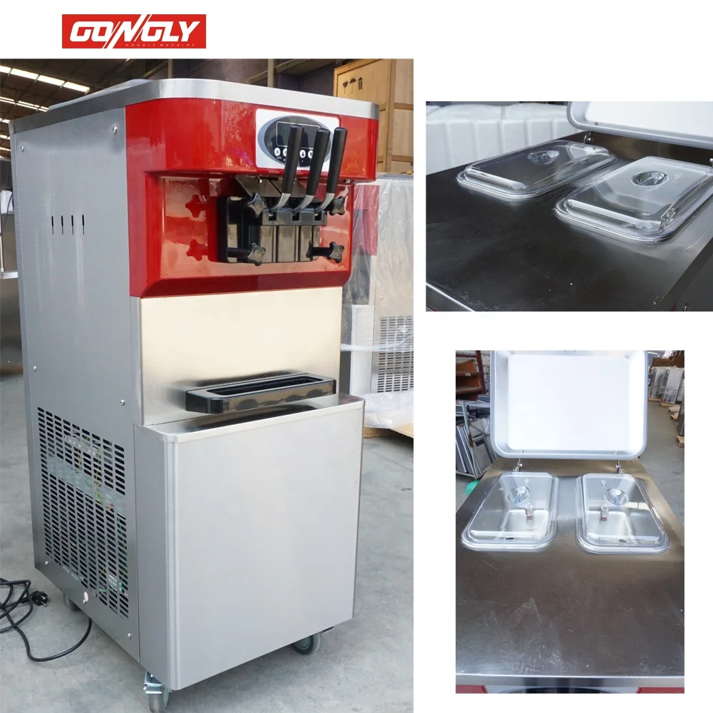 Fast Refrigeration Commercial Turkish Lcd Screen Pakistan Ice Cream Machine Price