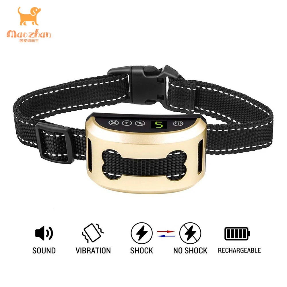 For hot sale IQOS dog bark collar reviews rechargeable private label