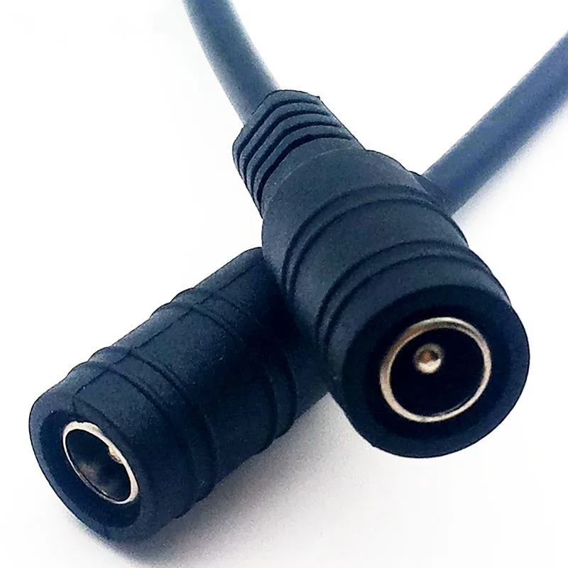 hot sale Female male 5.5 X 2.1mm DC Power Connector Adapter Cable Pigtail Plug Wire