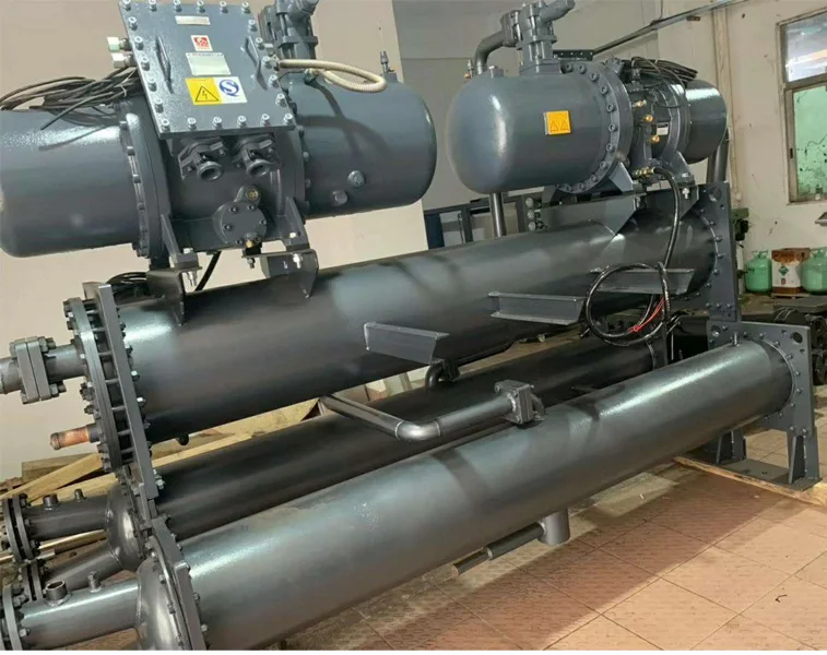 Large screw type with double head water-cooled screw chiller/automatic screw water chiller