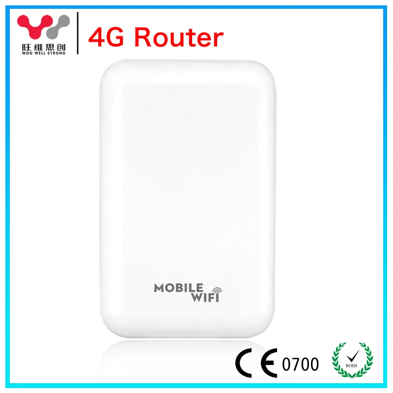 Мини Портативный LTE 4 Г Маршрутизатор с СИМ Слот Для Карт и встроенной антенной