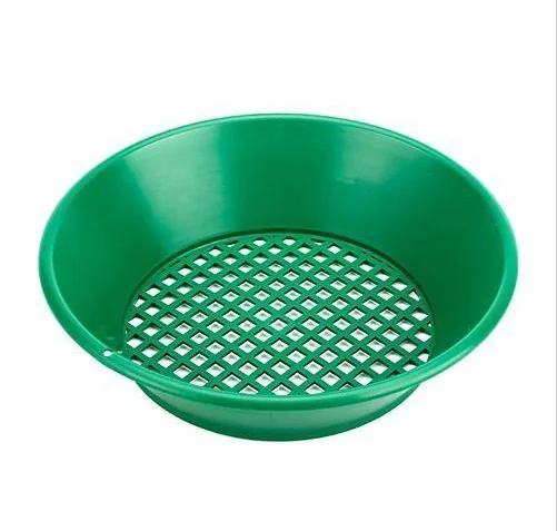 gold filter plate color Plastic Gold Pan Nugget Mining Dredging Prospecting River Panning