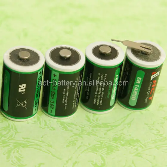ls14250 saft lithium batteries 3.6v 1/2 aa 1200mah saft lithium battery equivalent to saft ls14250 xeno xl-050f