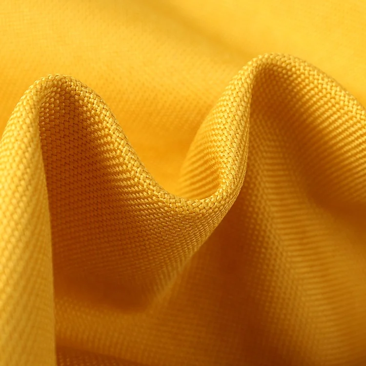 
Custom cationic polyester waterproof flexible polyester linen like fabric for tent 