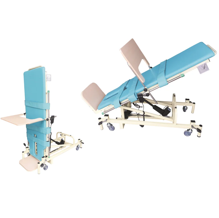 Медицинская электрическая наклонная кровать моторизованный Наклонный стол для пациентов с гемплегией