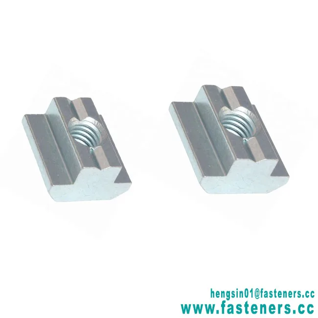 Wholesale M3 M4 M5 M6 M8 M10 T sliding block nut for aluminum profile