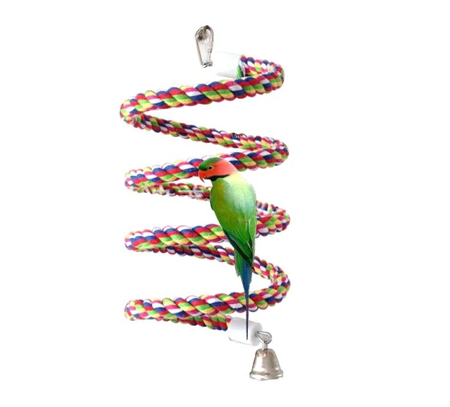 Bird Perch Rope Bungee Bird Toy