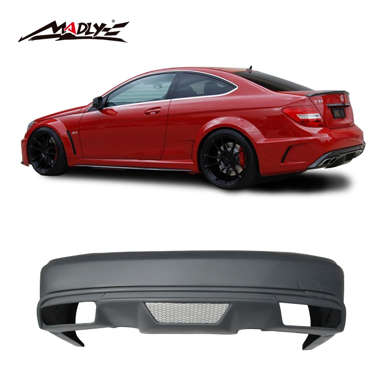 For 2012-2014 Mercedes Benz C Class W204 Coupe AMG style body kits for Mercedes Benz W204 body kit