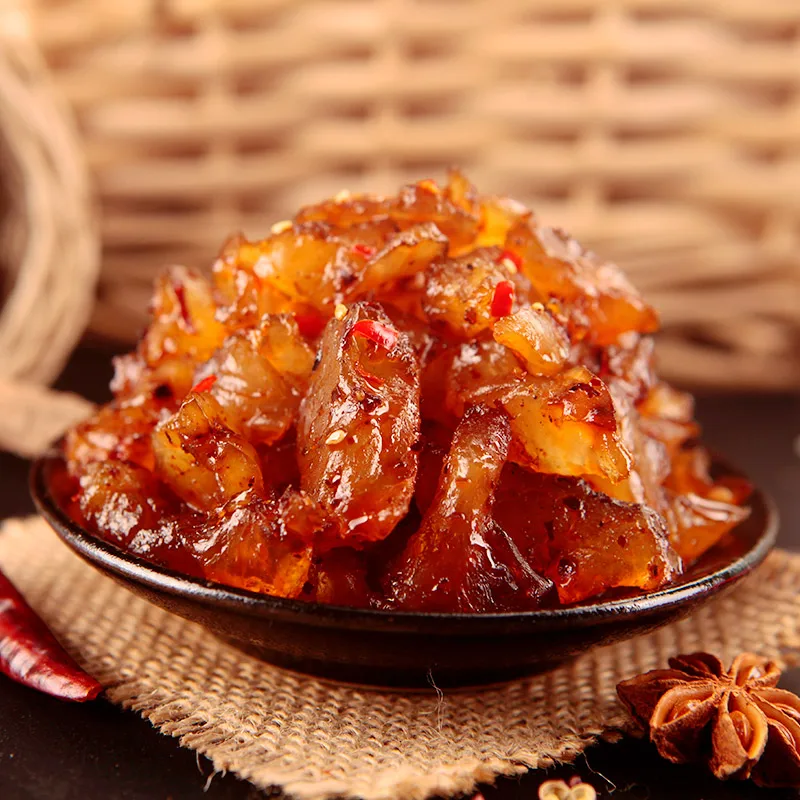 
Shu Dao Xiang Bulk Buy From China 100g Snack Food Industry Spicy Food Chinese Snack Food Dried Beef Tendon 