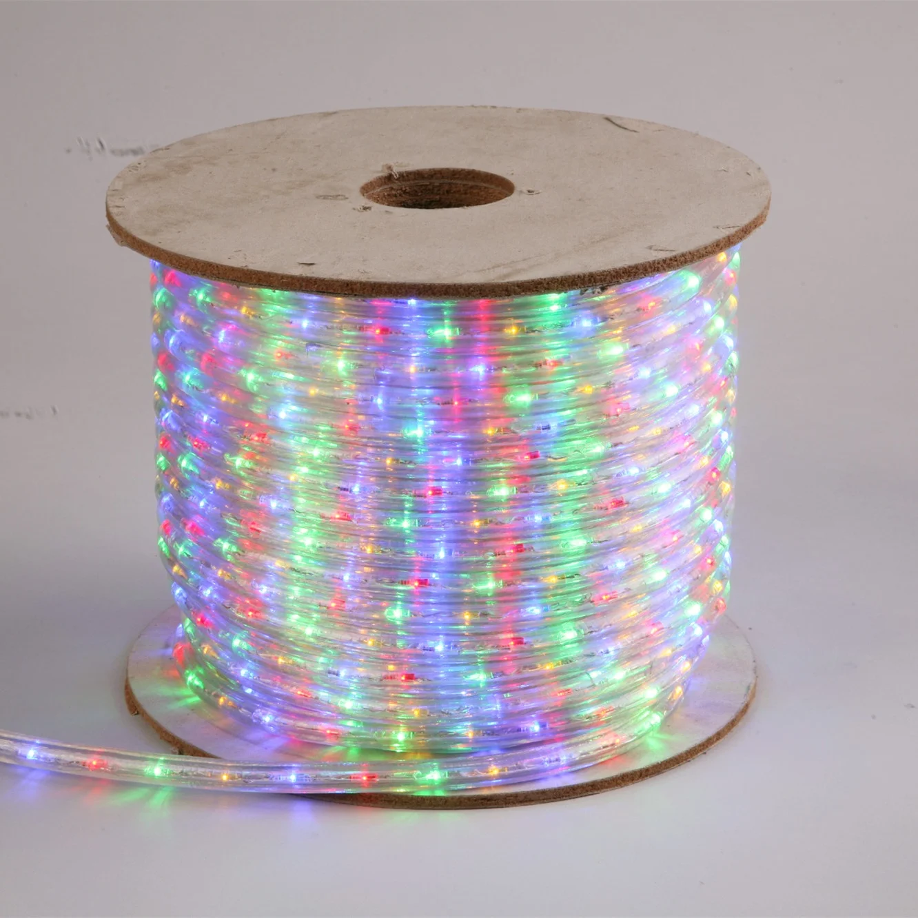 50M 100M Per Roll LED Strip Light Waterproof IP65 Outdoor 110V 220V LED Rope Light